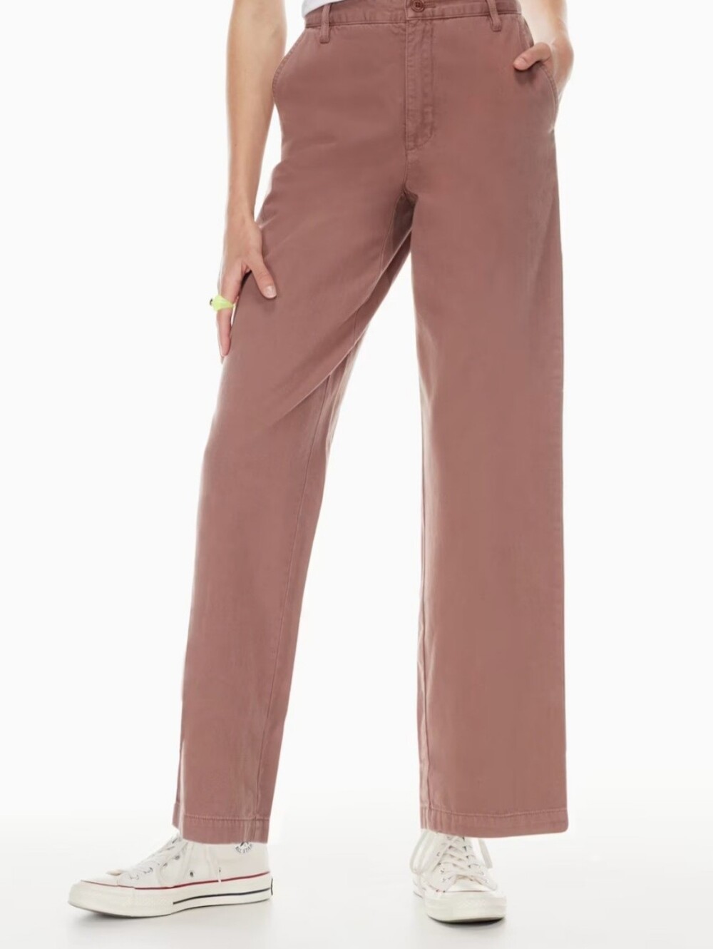 Sunday Best  from Aritzia Jaden Pant in Terracota. Size 8